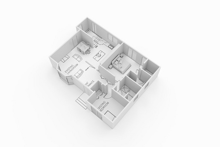 一幢住宅的建筑计划