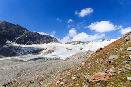 奥地利陶恩山阿尔卑斯山冰川全景