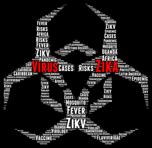 Zika 病毒词云概念