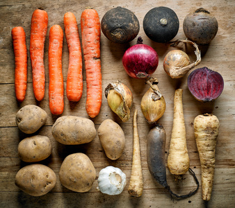 各类根菜类蔬菜照片