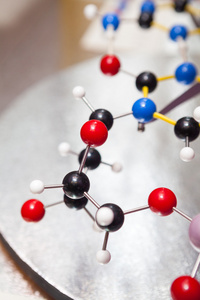 科学分子 Dna 模型结构，业务概念