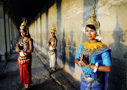 柬埔寨仙女舞者