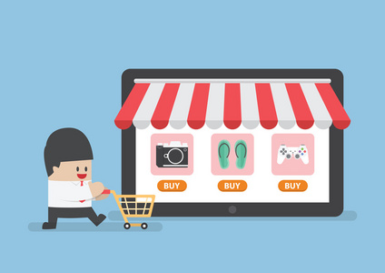 电商卡通首页图片