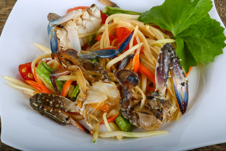 泰国香料蟹肉沙拉