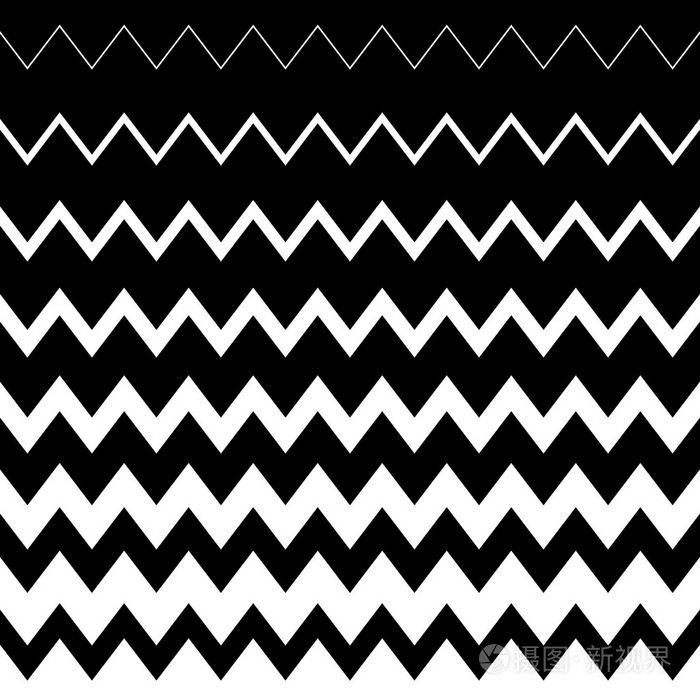 波浪线单色图案