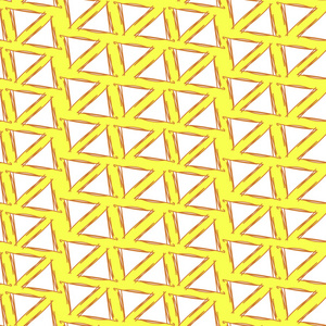 油墨画三角形简单的黄色背景无缝图案