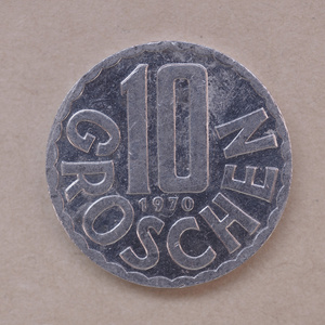 奥地利前欧元硬币