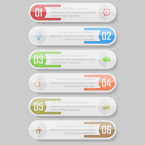 信息图表矢量图。可以用于工作流布局 图表 数字选项 web 设计