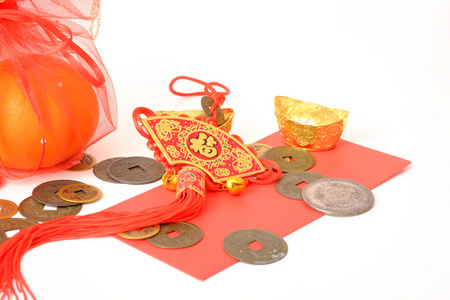 中国农历新年的橙色图片
