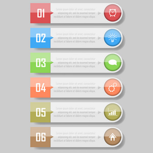 信息图表矢量图。可以用于工作流布局 图表 数字选项 web 设计