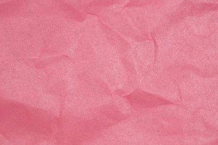 弄皱的纸纹理粉红色纸页