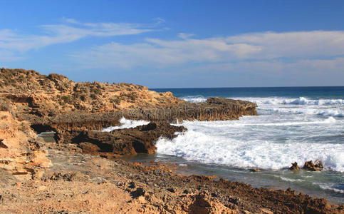 海洋景观,南大洋,巴斯海峡,澳大利亚照片