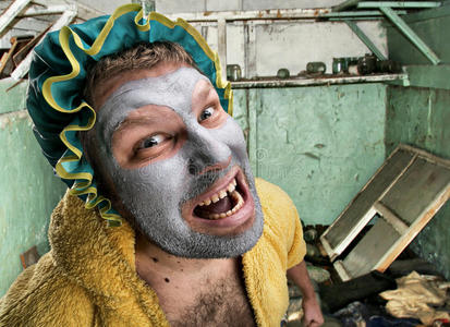 奇怪的人脸上包图片