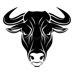 牛头纹身图片-牛头纹身素材-牛头纹身插画-摄图新视界