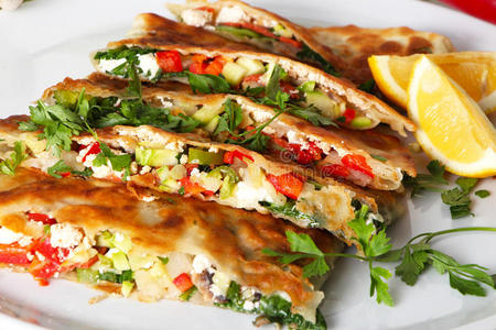 土耳其薄饼照片