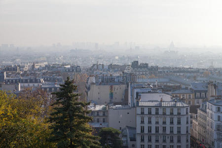 巴黎烟雾。