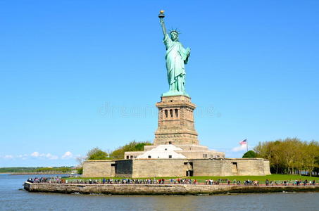 自由女神像图片