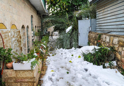 耶路撒冷的雪