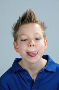 吐舌头表情包图片