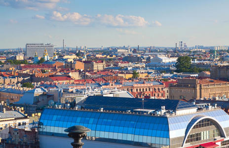 圣彼得堡俯视图