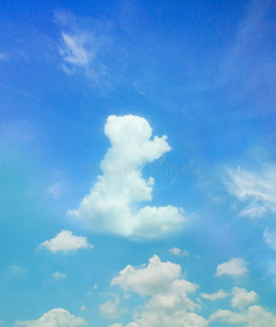 天空和狗云