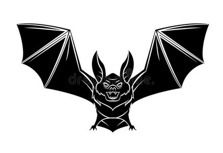 蝙蝠纹身照片