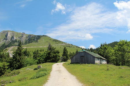 奥地利阿尔卑斯山沙夫堡