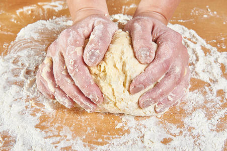 揉面图片