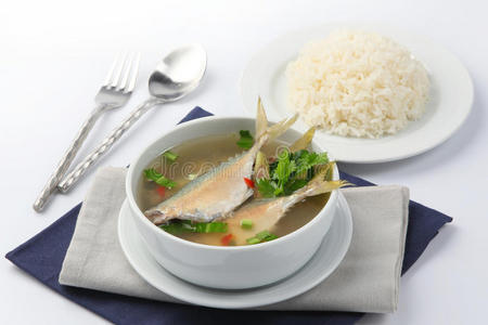 辣汤鲭鱼饭，泰国菜。