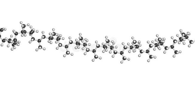 聚丙烯(聚丙烯)塑料,化学结构-锂照片