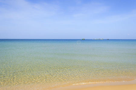 海滩和热带海