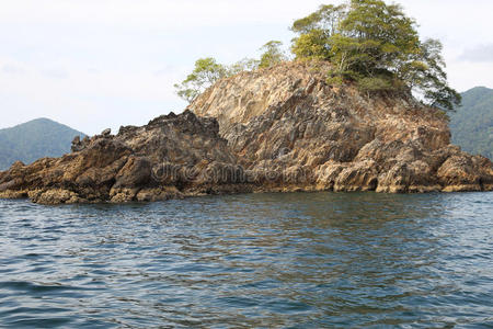 科利佩岛海岸线风景