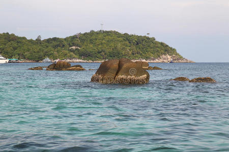 科利佩岛海岸线风景