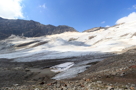 奥地利陶恩山阿尔卑斯山冰川全景