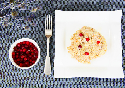 燕麦蔓越莓健康减肥食品