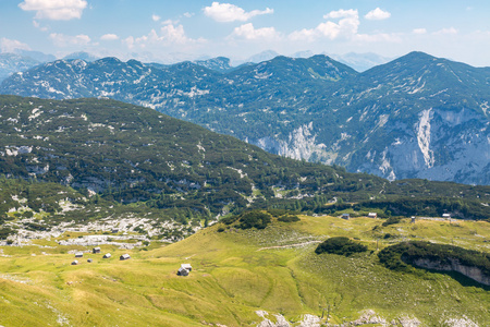 在奥地利的山