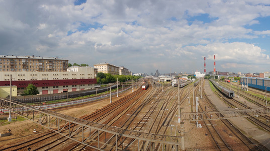 铁路在城市