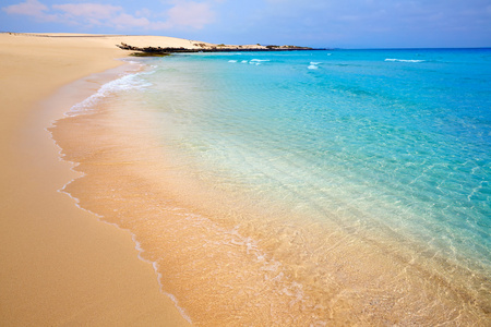 科拉莱霍海滩富埃特文图拉在加那利群岛