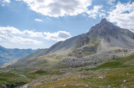 一个山风景