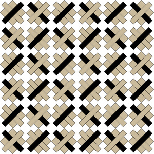 与白色背景上的米色和黑色矩形几何图案
