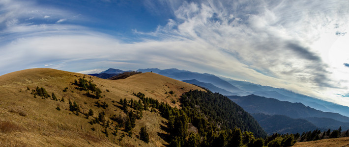 山风景，地质特征