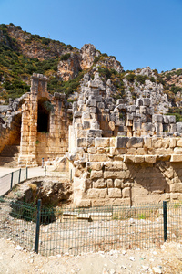墓地墓土耳其欧洲古罗马