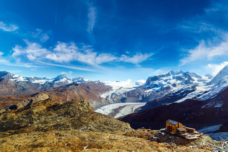 瑞士阿尔卑斯山风景