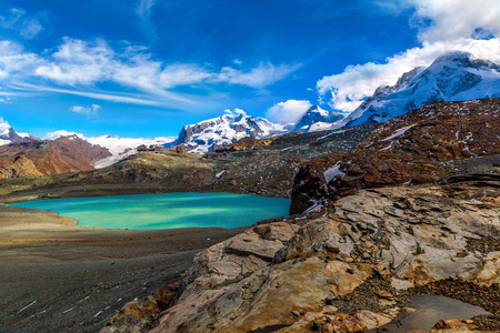 瑞士阿尔卑斯山风景