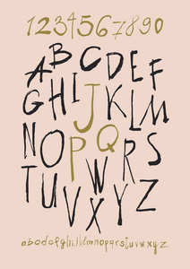 字母表字母小写字母 大写字母和数字