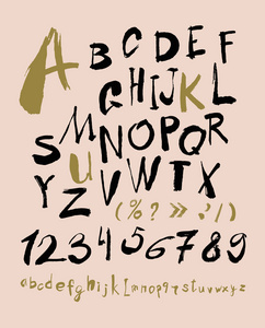 字母表字母小写字母 大写字母和数字