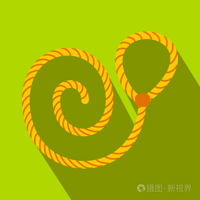 套索平面图标