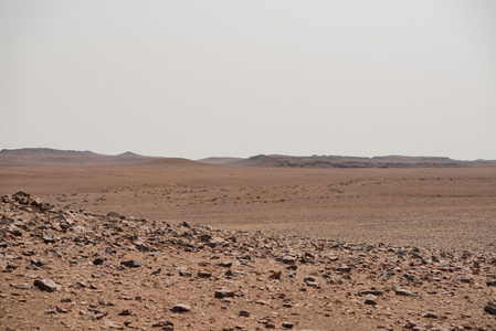 石头在纳米比亚非洲沙漠