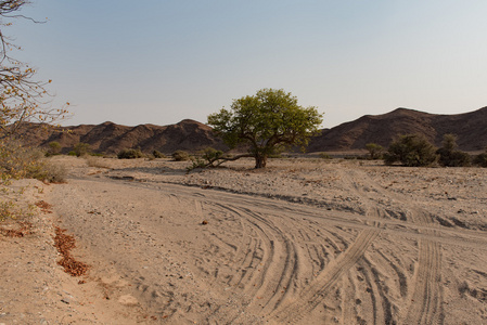 石头在纳米比亚非洲沙漠