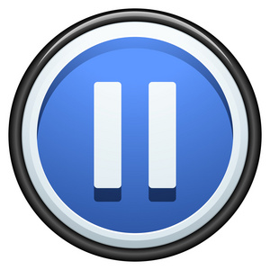 暂停标志暂停按钮标志图标照片